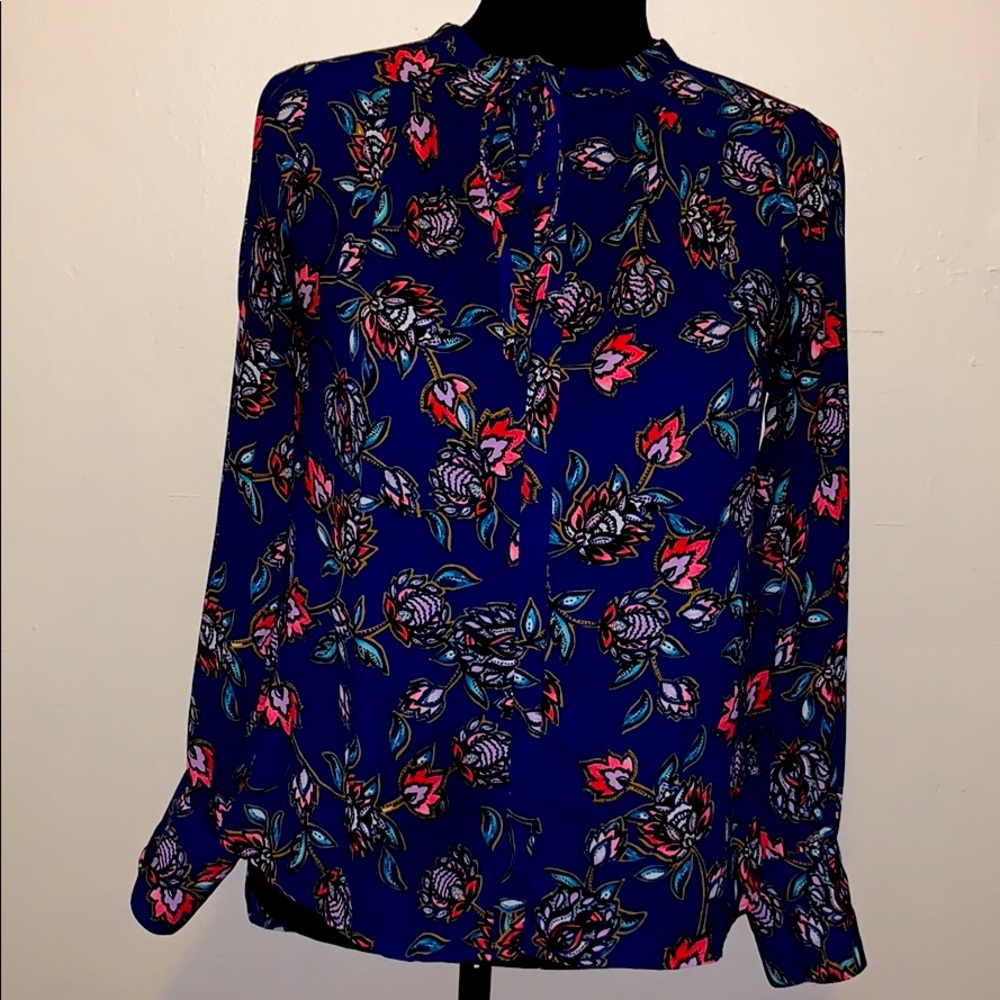 Express floral button down shirts